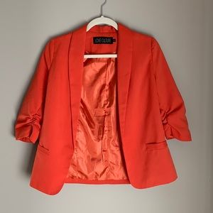 Love Culture Orange Blazer